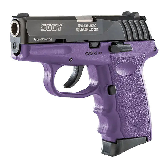 SCCY CPX-3 380ACP PURPLE BLK NMS 2 10RD - Pistols